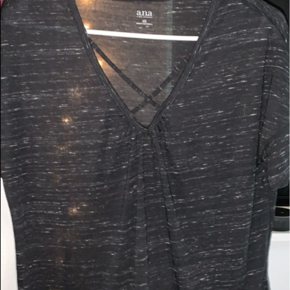 cross neck top